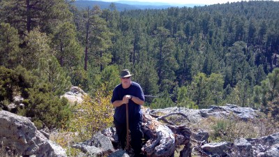 Yours truly in the Black Hills.